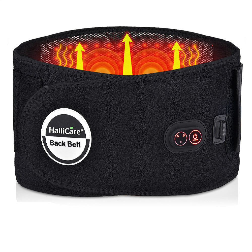 Red Light Therapy Massaging Heated Belt