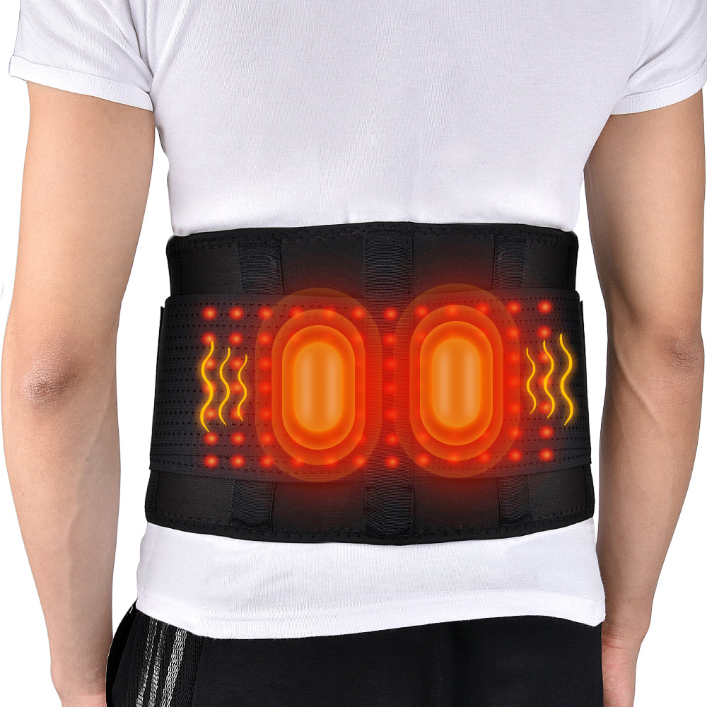 Red Light Therapy Massaging Heated Belt