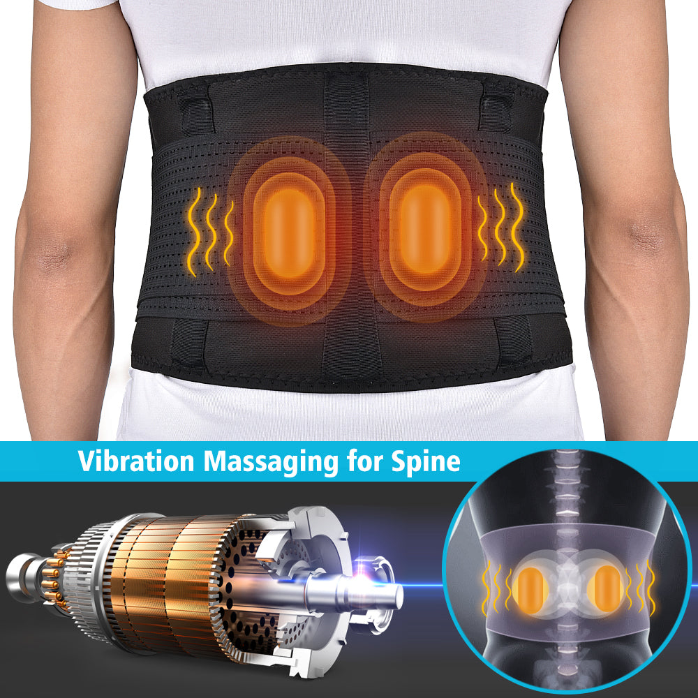 Red Light Therapy Massaging Heated Belt