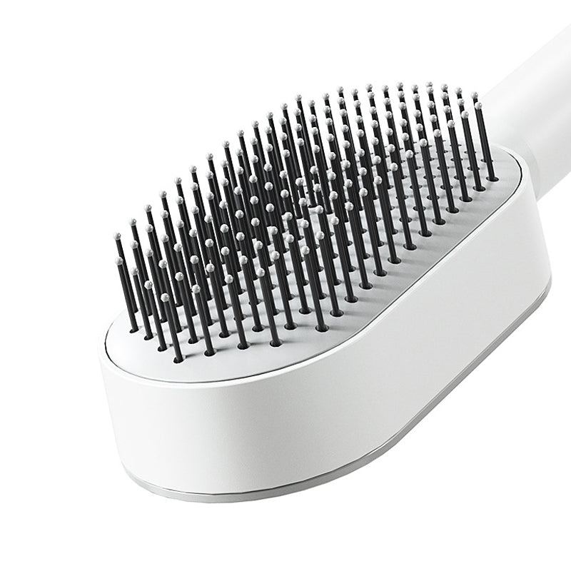 Self Cleaning Hair Brush Massage Scalp Promote Blood Circulation