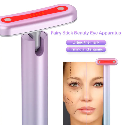4 in 1 Skin Care Tool facial massage, EMS micro current treatment, red light therapy
